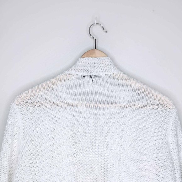 Eileen Fisher open waterfall cardigan - Medium - Picture 5 of 8